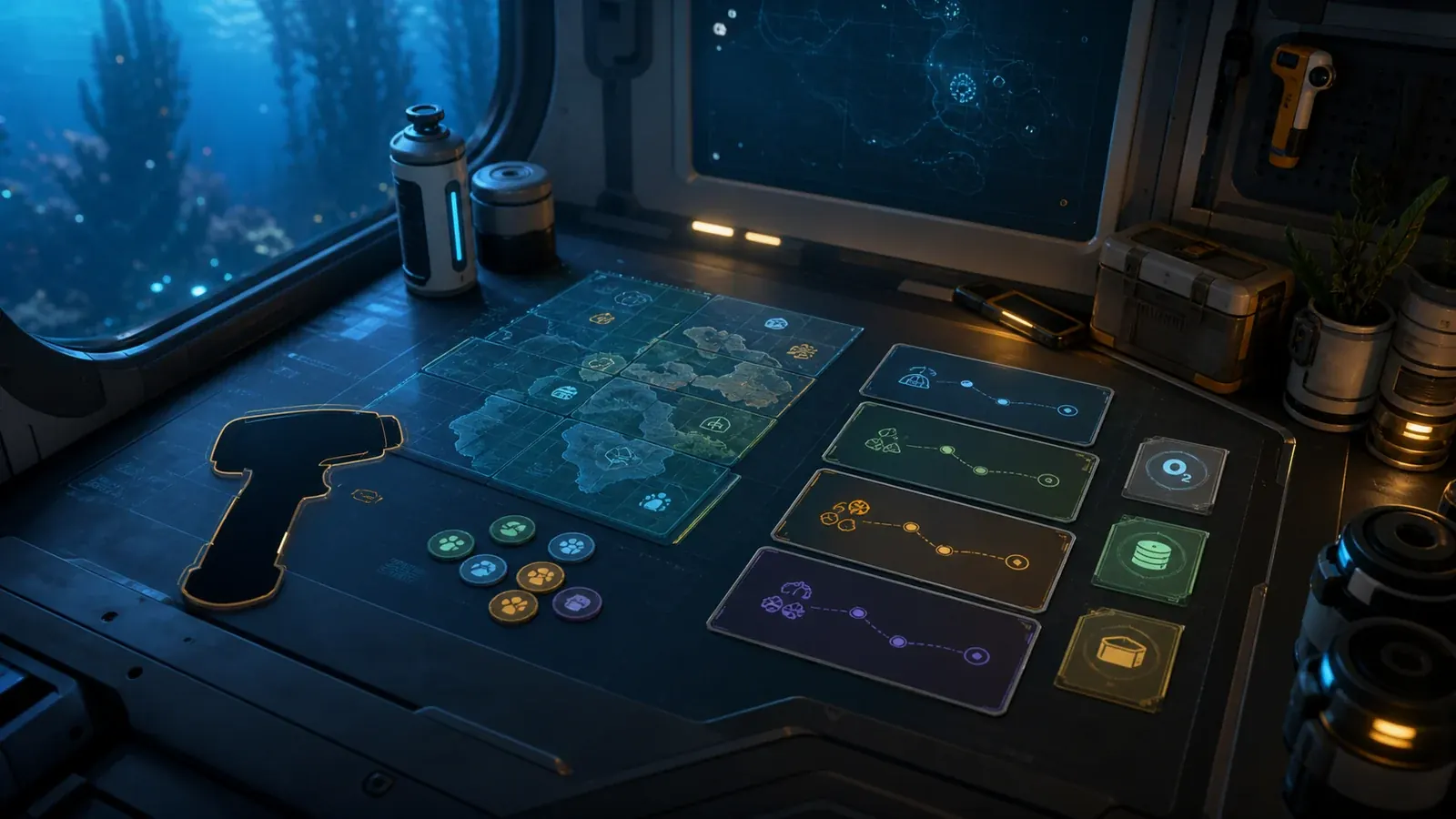 Subnautica 2 first dive checklist with scanner, base planning, and route notes