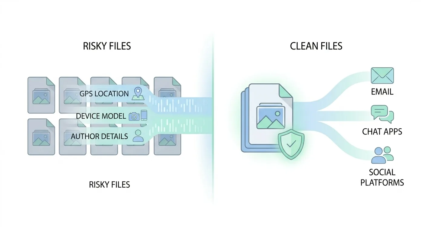 Risky files to clean files