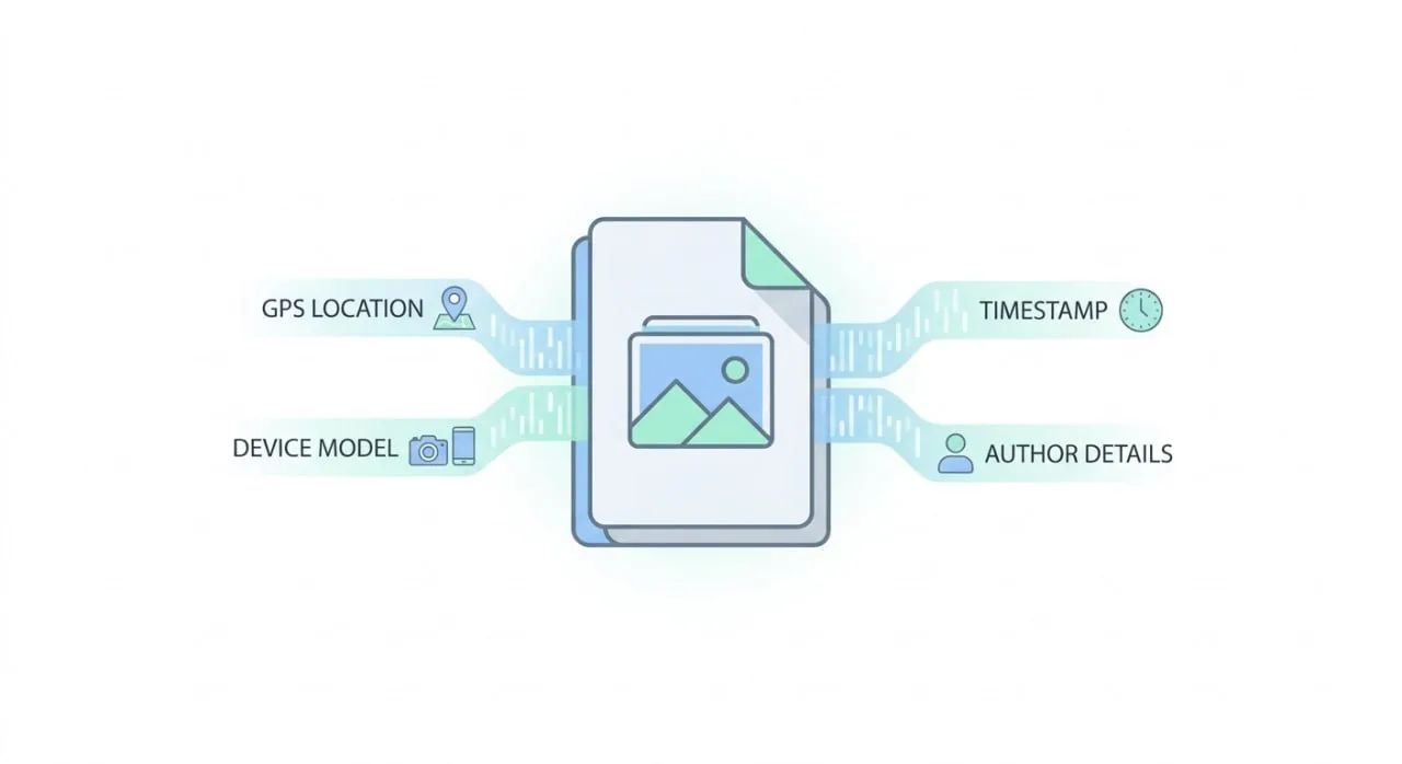 Metadata details in a file