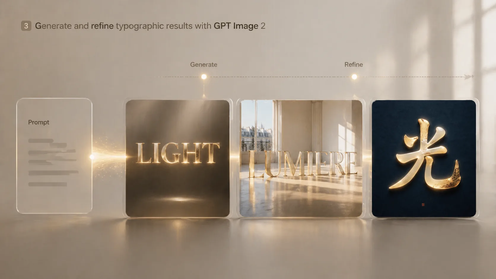 Generating typography visuals with GPT Image 2