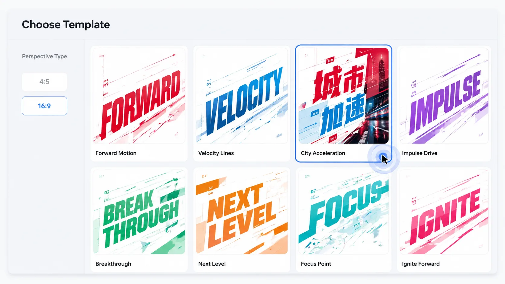 Choosing a GPT Image 2 perspective typography template