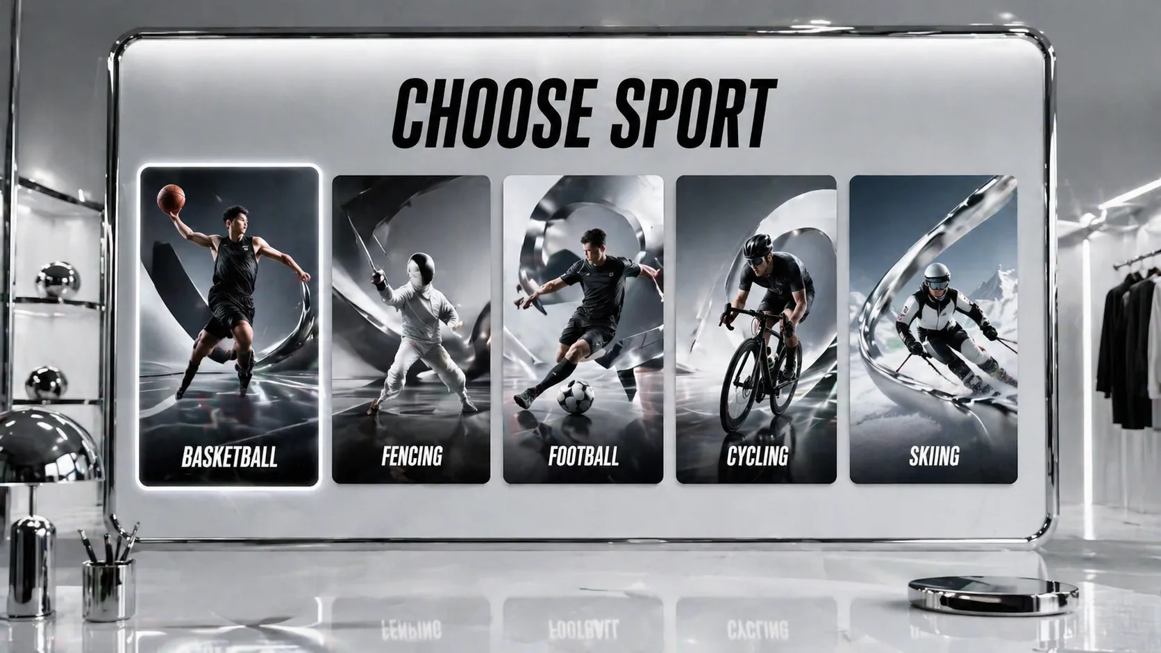 Choosing a sports fashion ad template from a GPT Image 2 poster grid