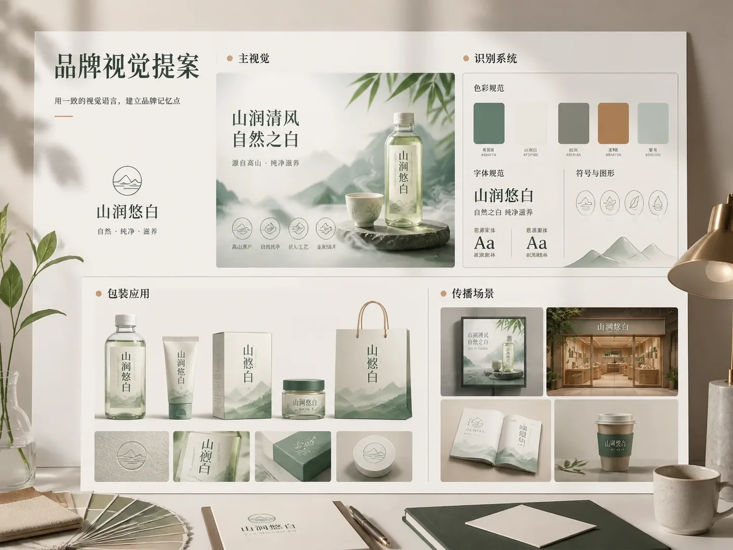 GPT Image 2 brand visual proposal template overview
