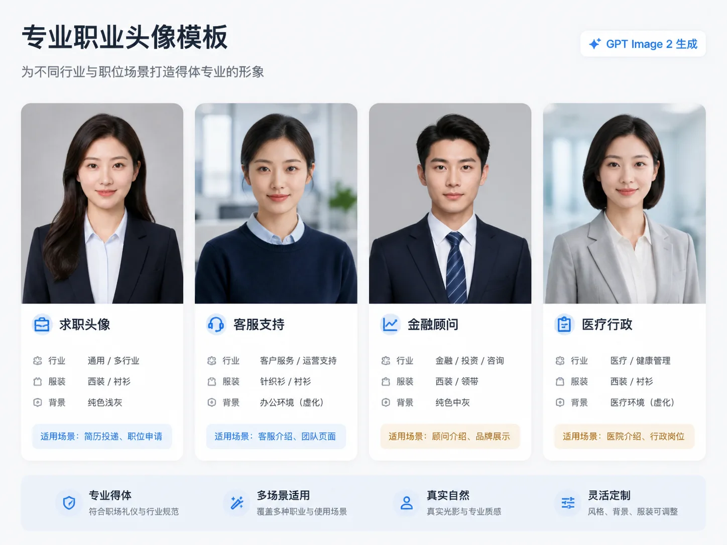 GPT Image 2 professional ID headshot workflow overview