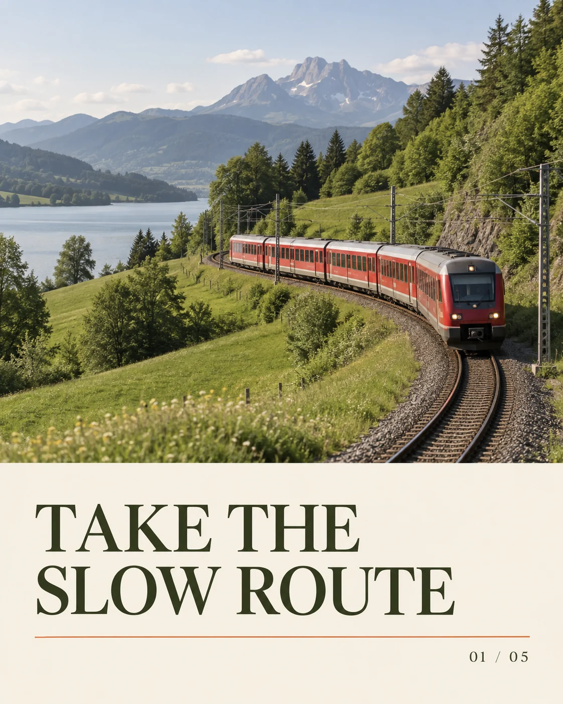 Carousel cover for slow travel — original generated example