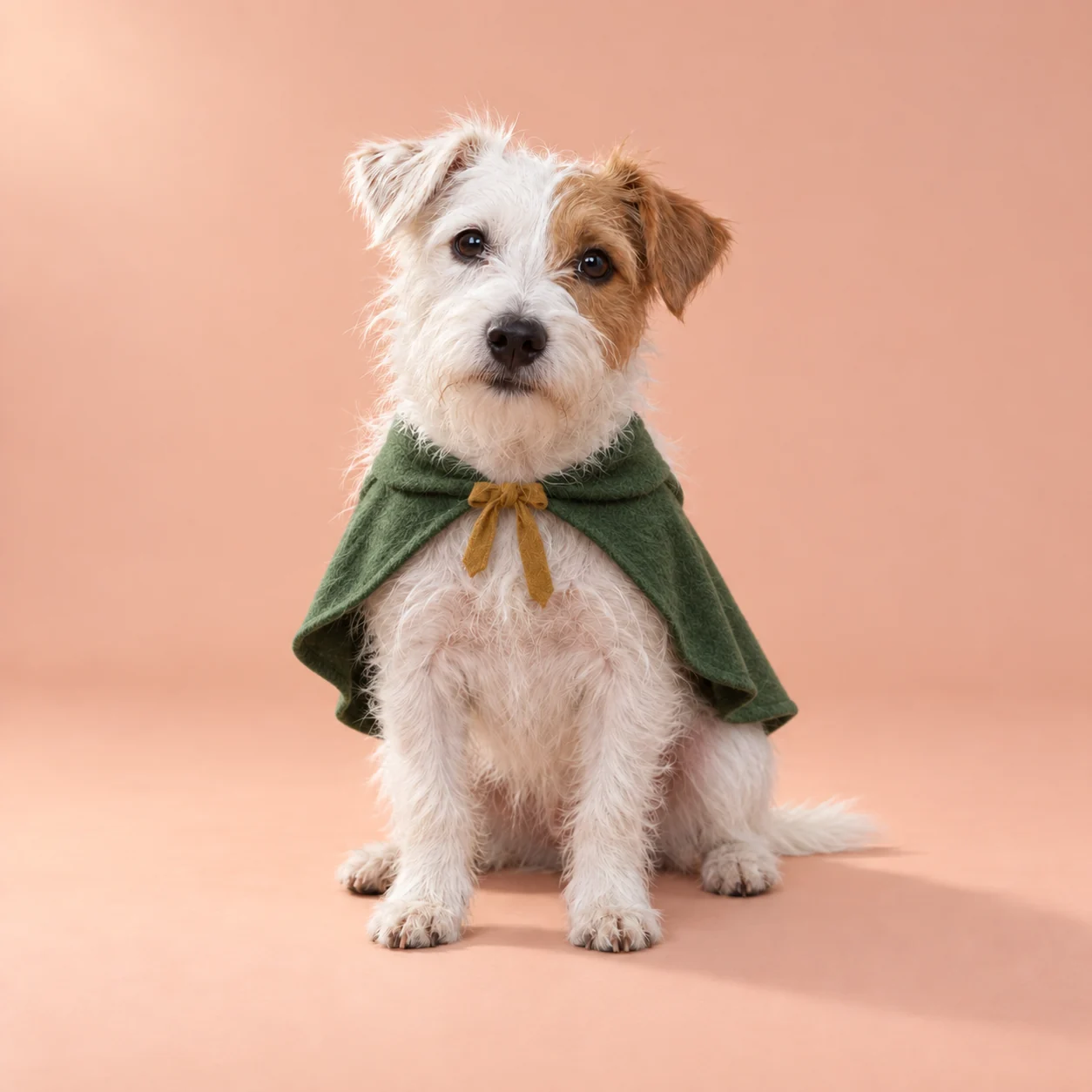 Terrier cape makeover: original edit image by flaq.ai — creative reference