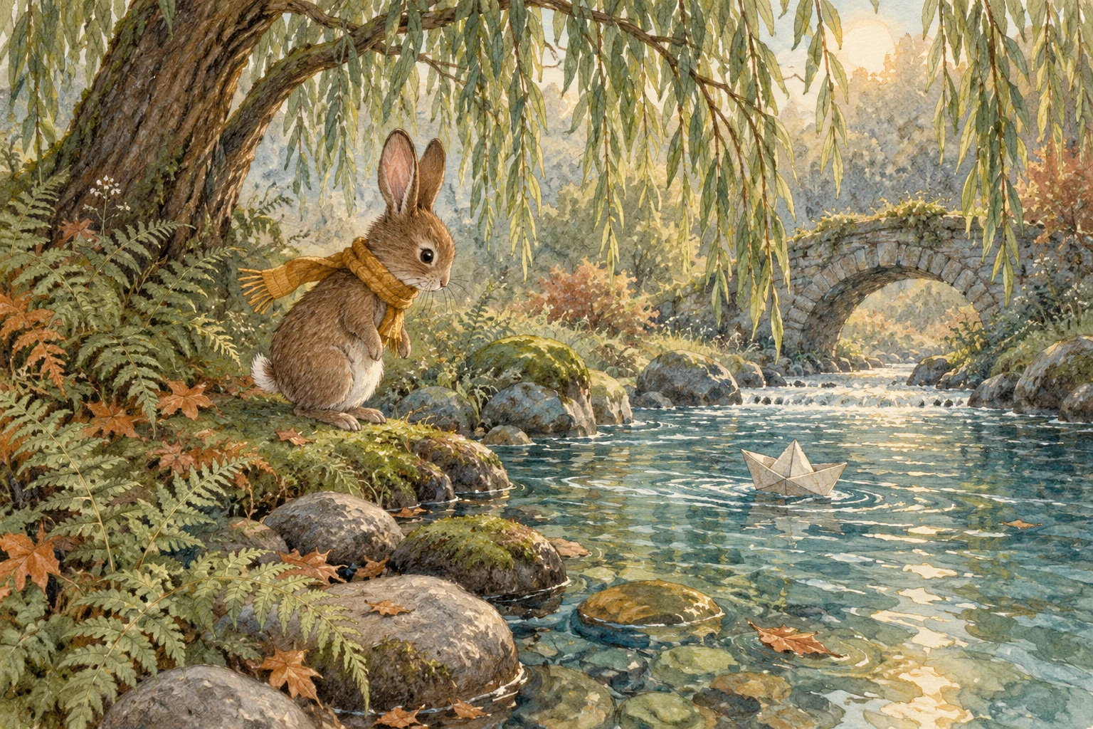 Creative example: Rabbit story frame