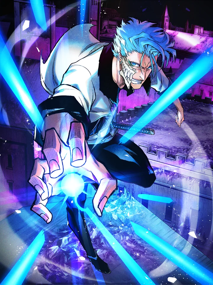 Grimmjow [Espada Number 6] – official unit art