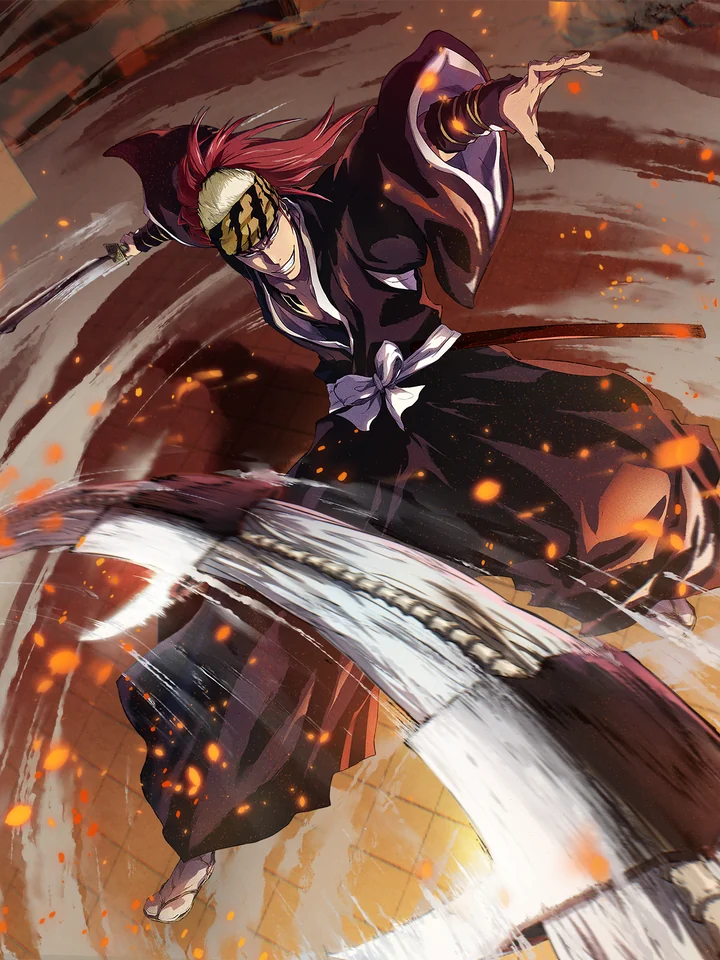 Renji Abarai [Squad 6 Lieutenant] official unit art