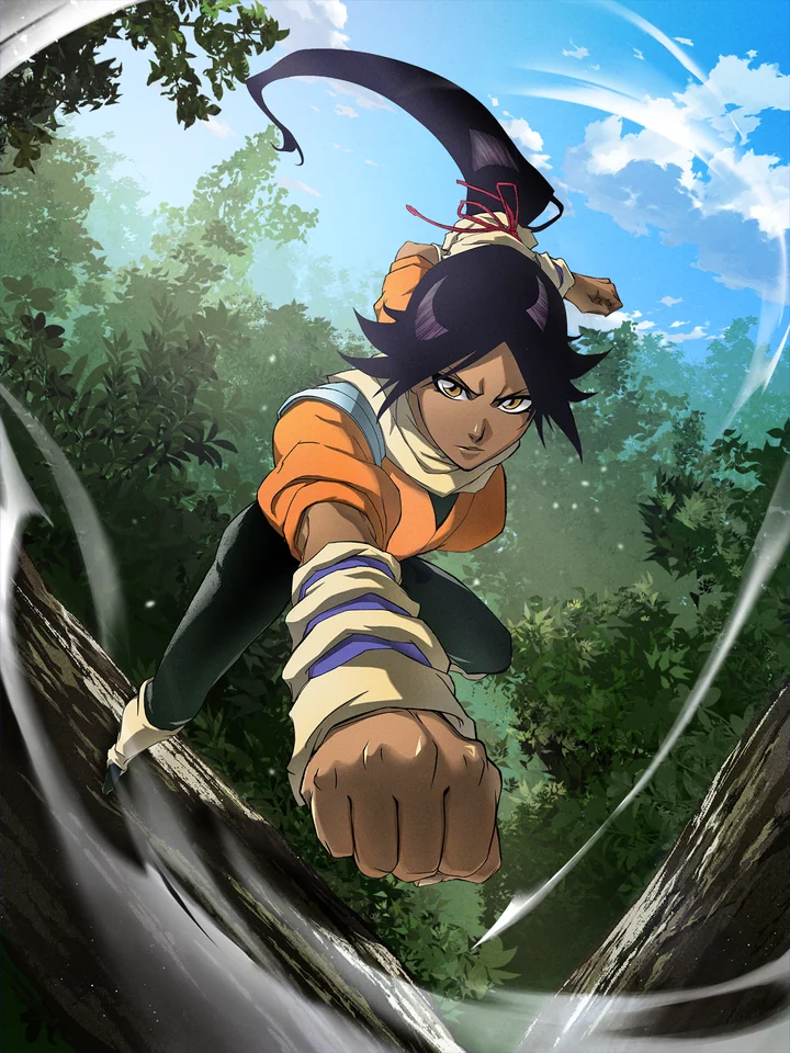 Yoruichi Shihoin [Flash Master] official unit art