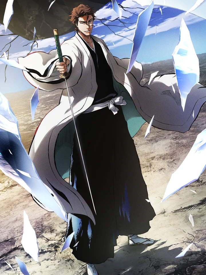 Sosuke Aizen [Standing at the Top] official unit art